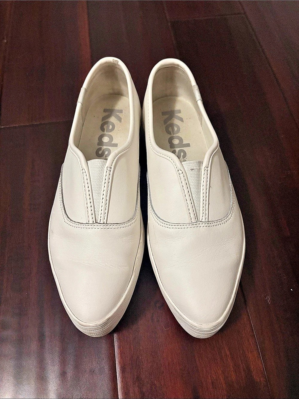 Keds Point Platform Slip-On Sneaker White Sneakers